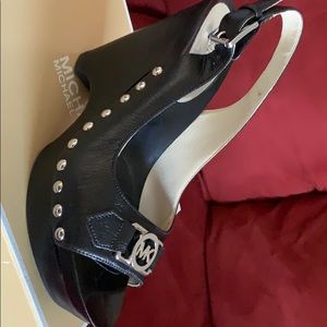 Michael Kors Leather Sandals